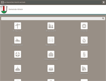 Tablet Screenshot of alheim.de